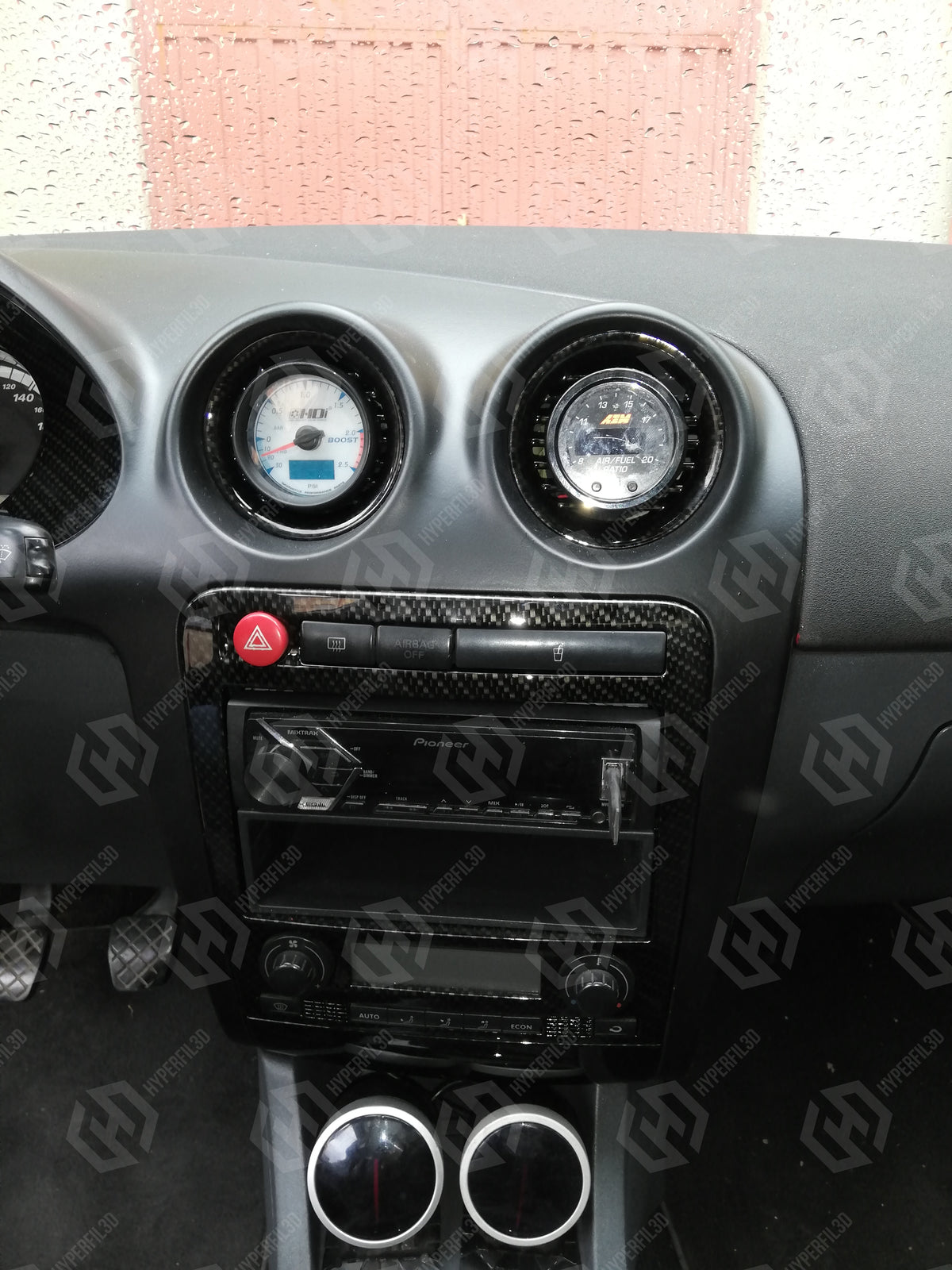 Seat Ibiza 6L Dual Gauge Pod Vent Mount – 52mm & 60mm Dash Gauge Holder | Air Vent Replacement | 2002–2008