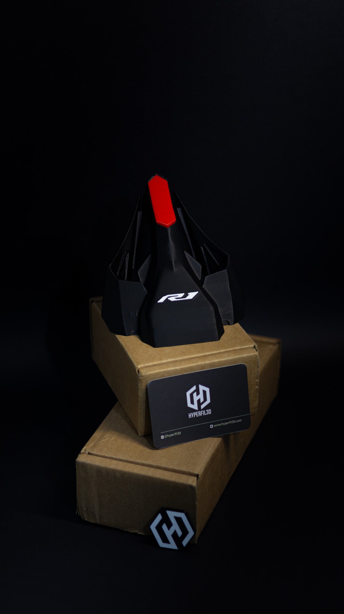 Suporte de Capacete Personalizado | Design  Yamaha R1