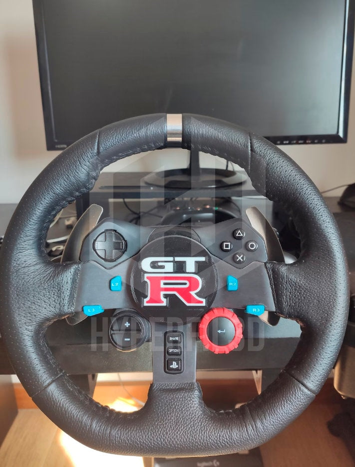 Logitech G920 G29 G27 Steering Wheel Center Cap – Custom Car Brand Logo | Interchangeable | Sim Racing