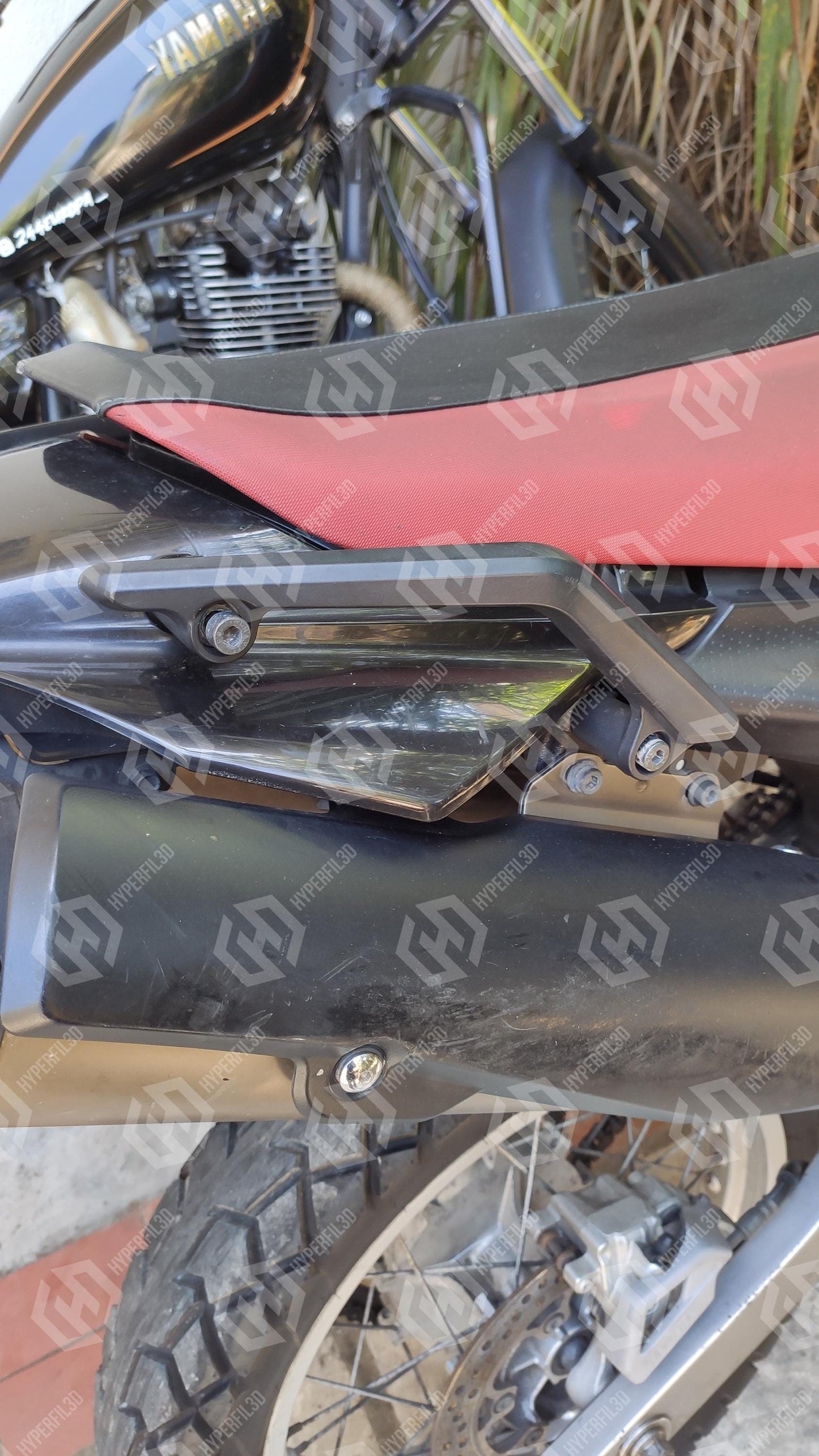 Yamaha XT660 Passenger Grab Handles – Rear Seat Supports | Enduro Touring Replacement | XT 660 R/X/Z