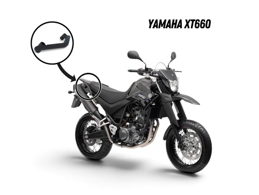 Yamaha XT660 Passenger Grab Handles – Rear Seat Supports | Enduro Touring Replacement | XT 660 R/X