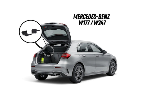Mercedes A-Class W177 & B-Class W247 Rear Parcel Shelf Support – ABS Reinforced Replacement Brackets (2018+)
