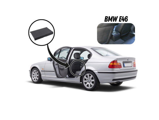 BMW E46 Rear Ashtray Cover – Textured Finish | Interior Replacement Part | 1998–2006 Sedan Coupe Touring