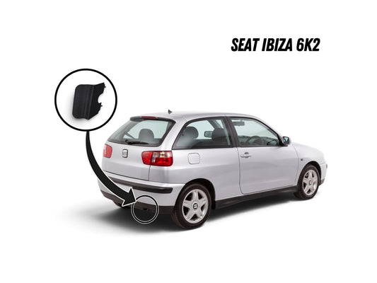 Seat Ibiza 6K2 Rear Bumper Tow Hook Cover – Replacement Cap | 1999–2002 | Exterior Trim