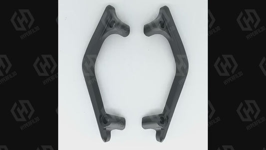 Yamaha XT660 Passenger Grab Handles – Rear Seat Supports | Enduro Touring Replacement | XT 660 R/X