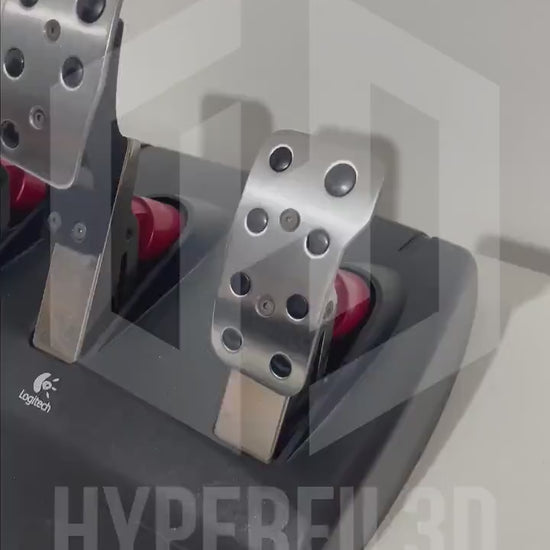 Logitech G25 G27 G29 Pedal Extensions – Ergonomic Sim Racing Upgrade | G920 Compatible | Includes Screws